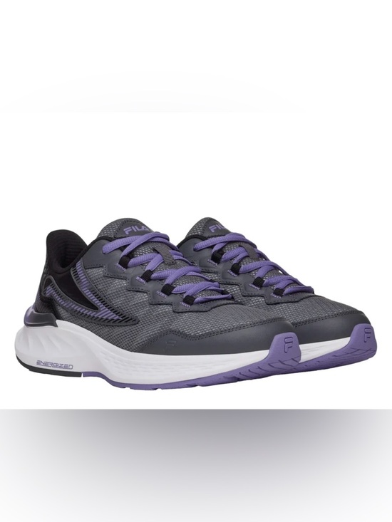 Fila Shoes - FILA Athletic Women's Gray & Purple Running Sneakers Size 8